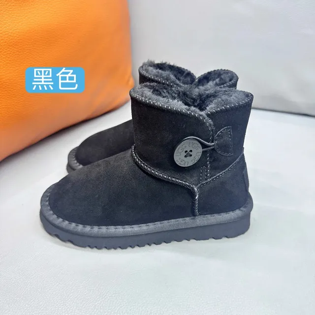 UGG Classic Mini Button Black