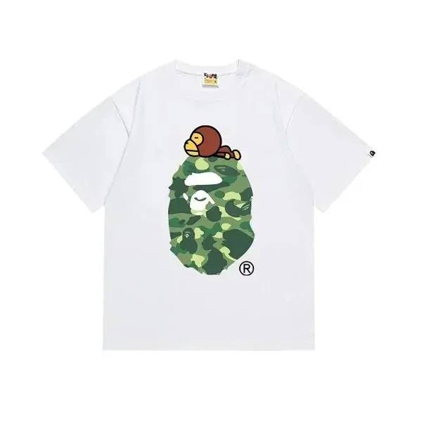 BAPE Shark Hoodie Tee Camouflage Ape Head
