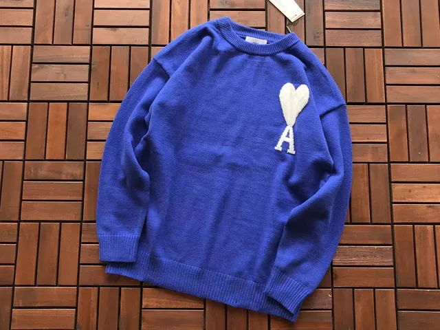Amiri Knit Sweater Heart Logo