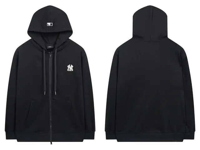 MLB Zip-Up Hoodie NY Yankees Logo
