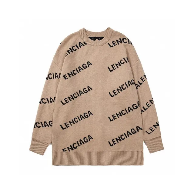 Balenciaga Logo Knit Sweater