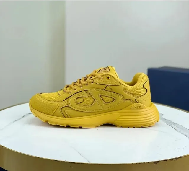 Dior B22 Monogram Yellow