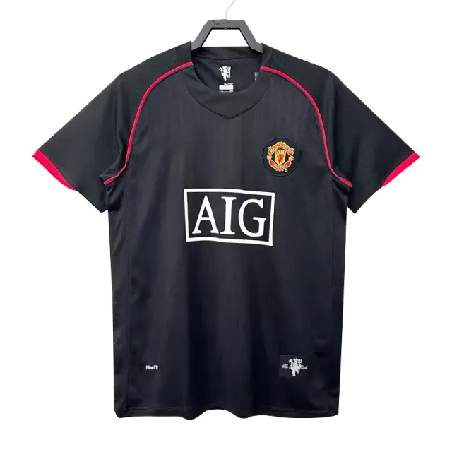0708 manchester united away game black
