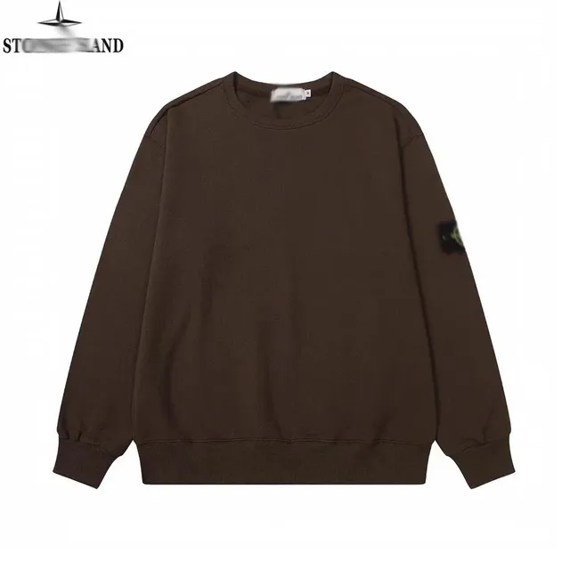 Stone Island Crewneck Sweatshirt Olive Brown