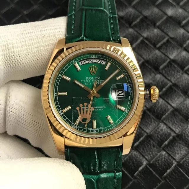 Rolex Day-Date Stella Green Dial
