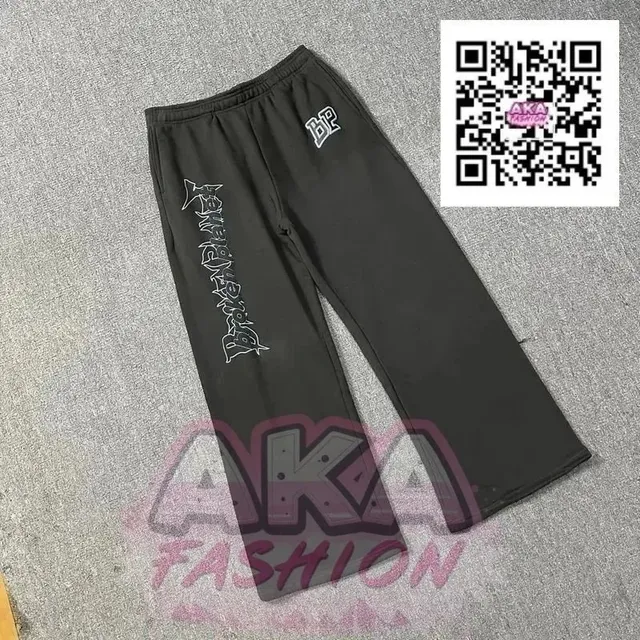 Broken Planet Track Pants BP Logo Print