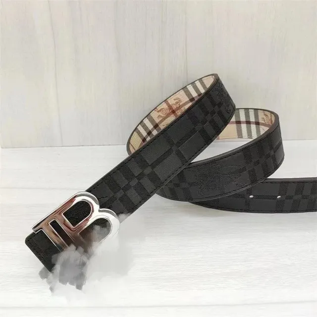 Burberry Check Belt Monogram Check