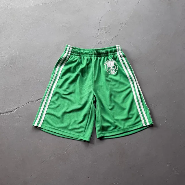 Adidas Mesh Shorts Peace Sign Logo