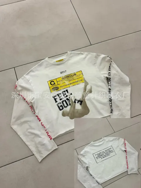 Long Sleeve Tee Feel Gone Graphic