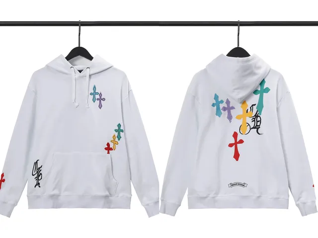Chrome Hearts Hoodie Multi-Cross Print