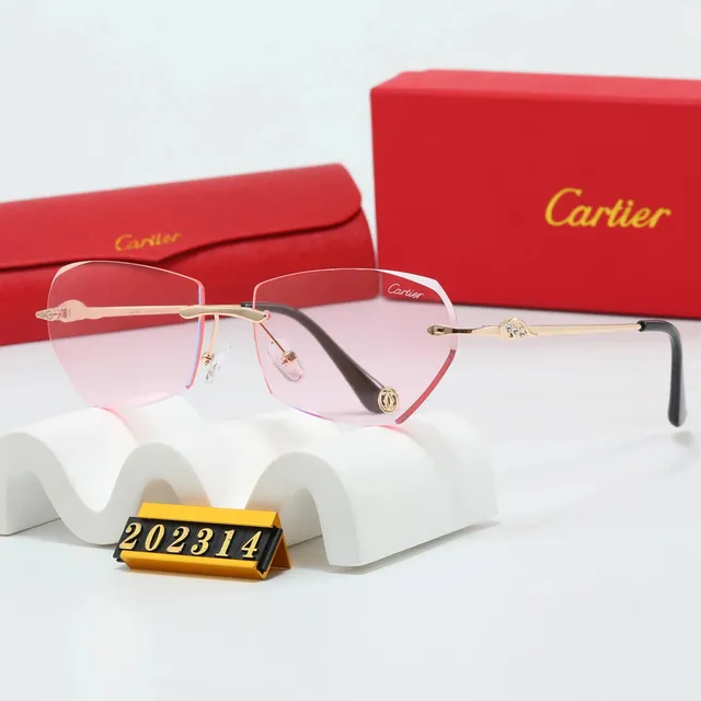 Cartier Juste Un Clou Rimless Pink Gradient Lens