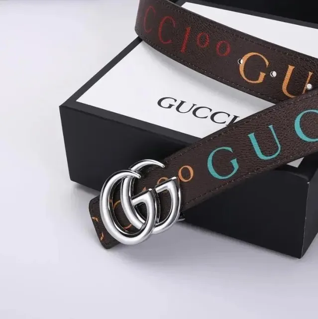 Gucci Horsebit 1955 Belt Multicolor GG Logo