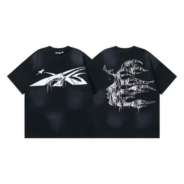 Hellstar Graphic Tee Flame Print