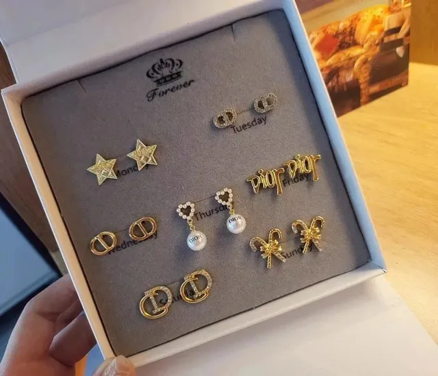 Dior Jewelry Set Days of the Week Motif