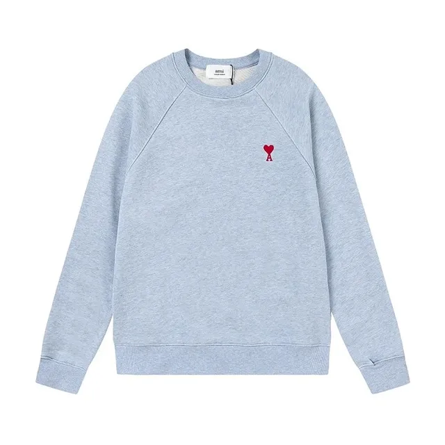AMI Paris Crewneck Sweatshirt Heart Logo