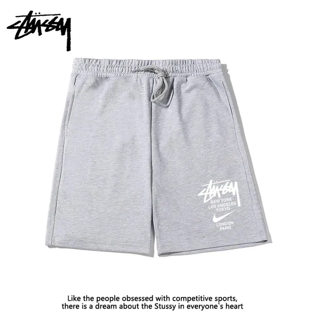 Stüssy × Nike Logo Shorts City Print