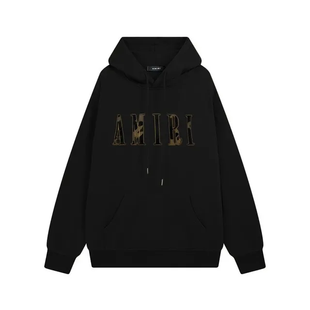 Amiri Hoodie Camouflage Logo