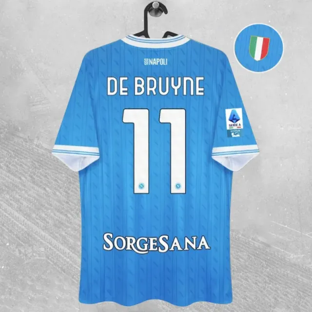 Emporio Armani Napoli Home Jersey De Bruyne 11