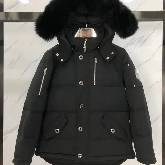 Canada Goose Parka Black with Fur Trim