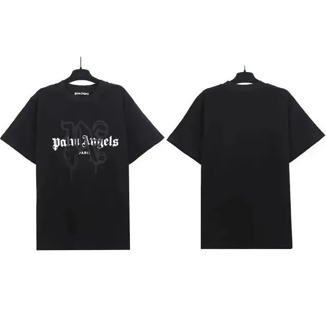 Palm Angels Graphic Tee Gothic Logo