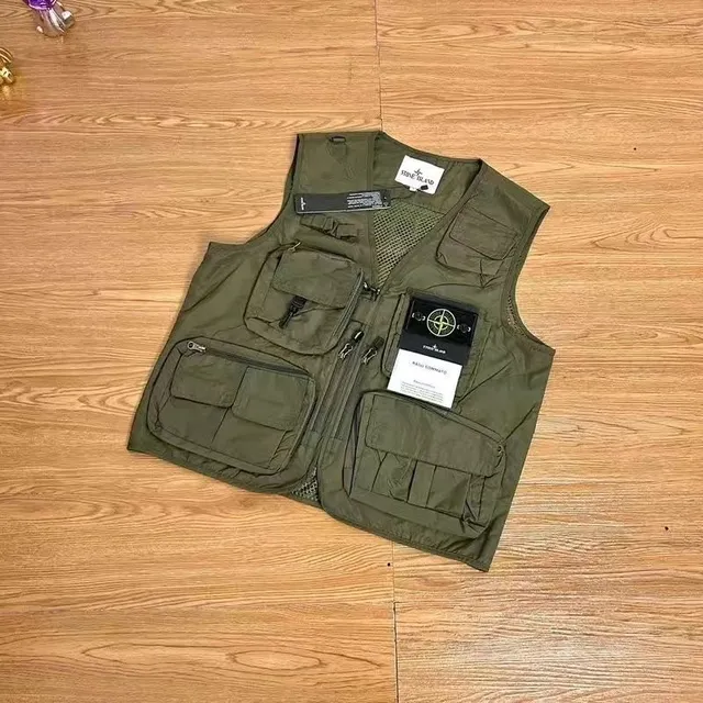 Stone Island Utility Vest Military Green