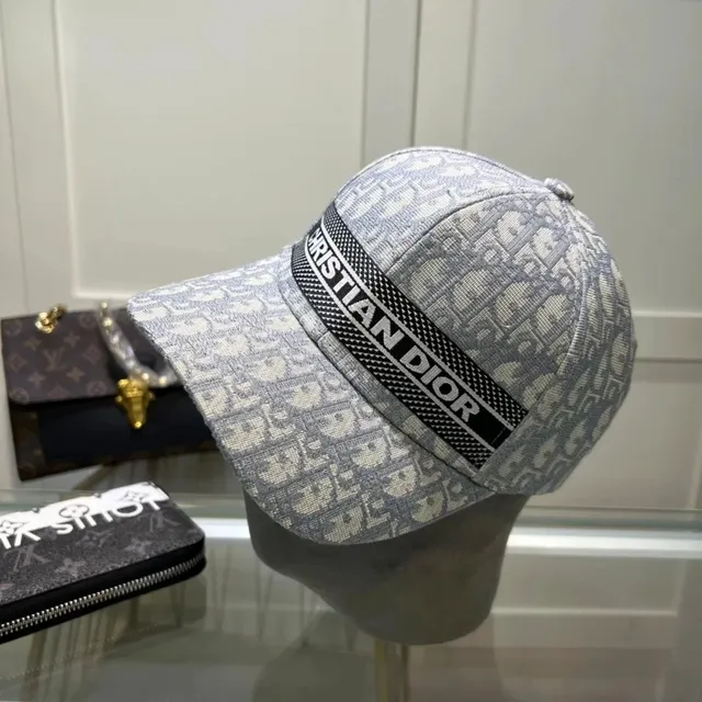 Dior Baseball Cap Oblique Logo Tape