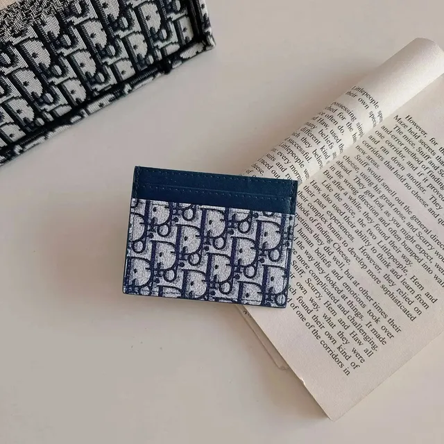 Dior Card Holder Oblique Print