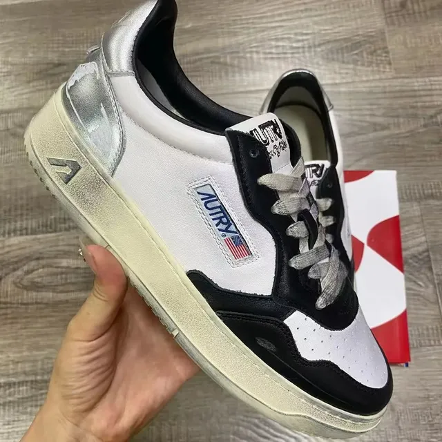 Autry Sneaker Silver Accents