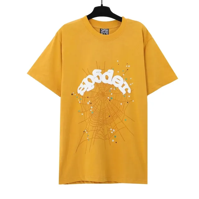 Sp5der Graphic Tee Spider Web Print
