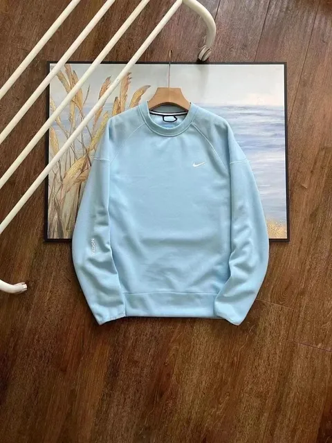 Nike Tech Fleece Crewneck Nocta Light Blue