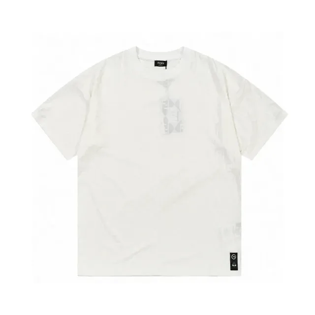 Fendi T-Shirt FF Logo Print