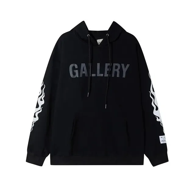 Gallery Dept. Hoodie Gallery Flame Print