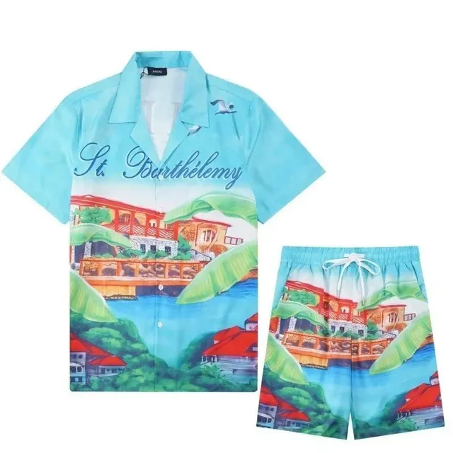 Amiri St. Barthelemy Print Set Tropical Resort Print
