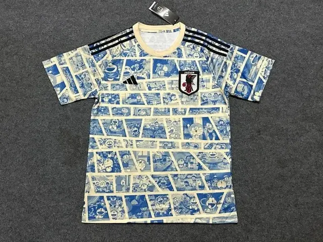 Adidas Japan National Team Jersey Doraemon Comic Print