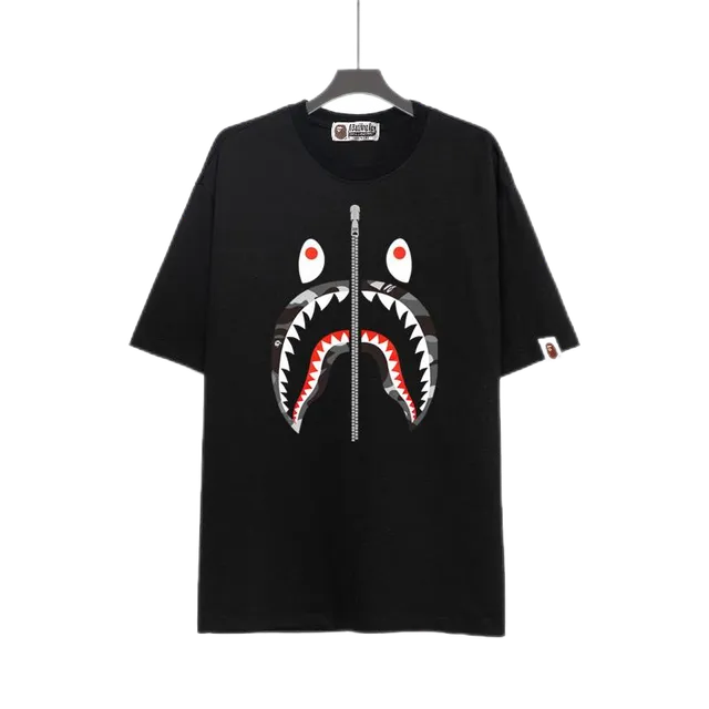 BAPE Shark Tee Zipper Shark Face