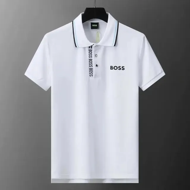 Hugo Boss Polo Shirt Logo Placket