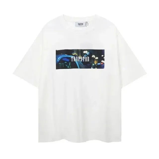 Trapstar Graphic Tee Night Scene Print