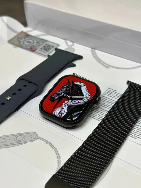 AppleWatch S10手表 哑黑色