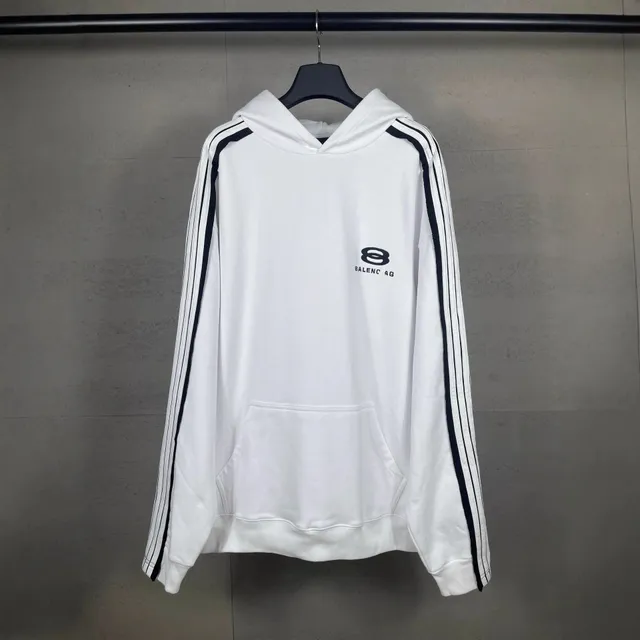 Balenciaga Track Hoodie Three-Stripe