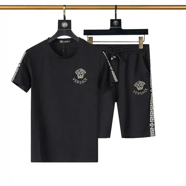 Versace Medusa Logo Set Greek Key Trim