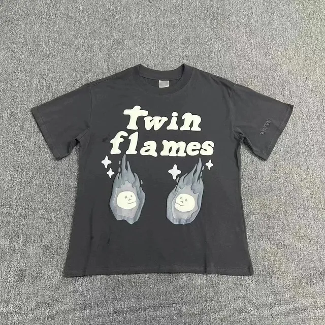 Broken Planet Twin Flames Tee Flame Graphic