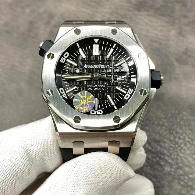 Audemars Piguet Royal Oak Offshore Black Dial with Holographic Logo