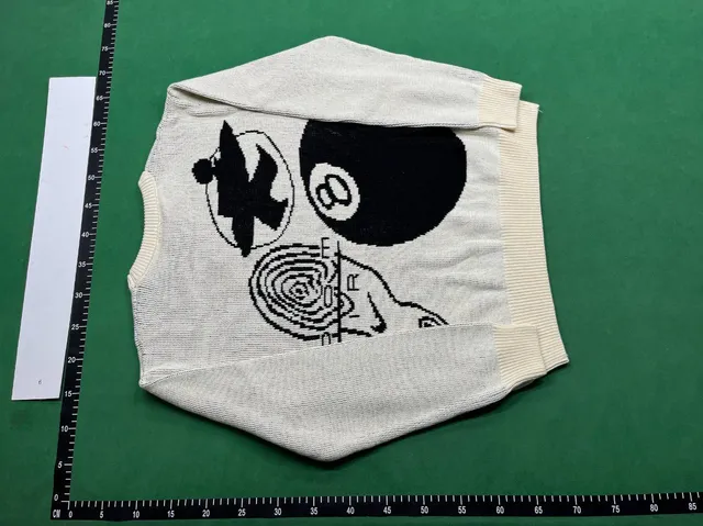 Fear of God Knit Vest 8-Ball Graphic