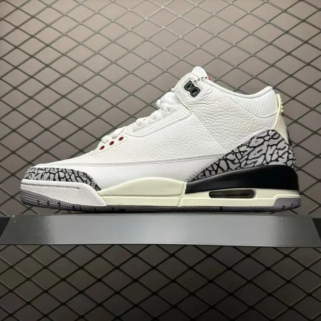 Air Jordan 3 White Cement