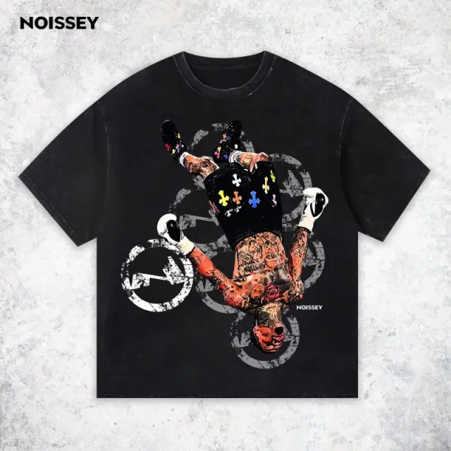 Noissey Graphic Tee Inverted Boxer Print