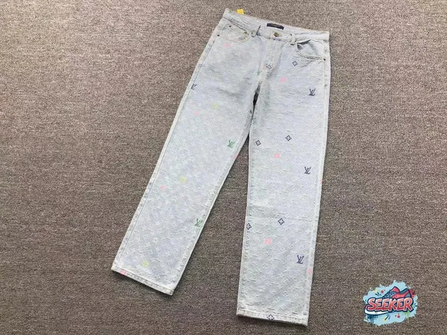 Louis Vuitton Monogram Denim Jeans