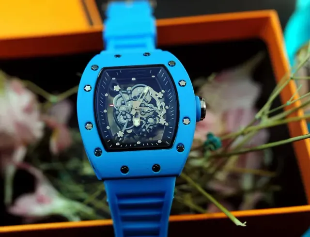 Richard Mille RM 011 Sapphire Case with Skeleton Dial