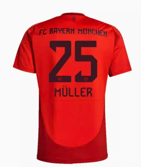 Adidas FC Bayern Munich Home Jersey Müller #25