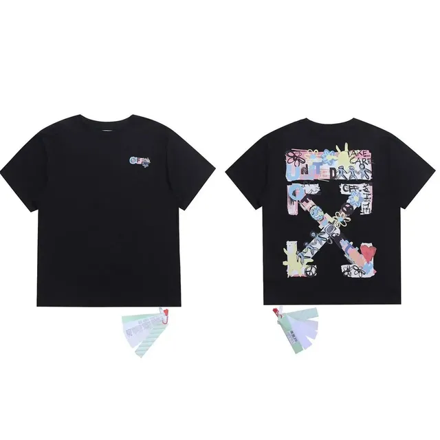Off-White Graphic T-Shirt Collage Print