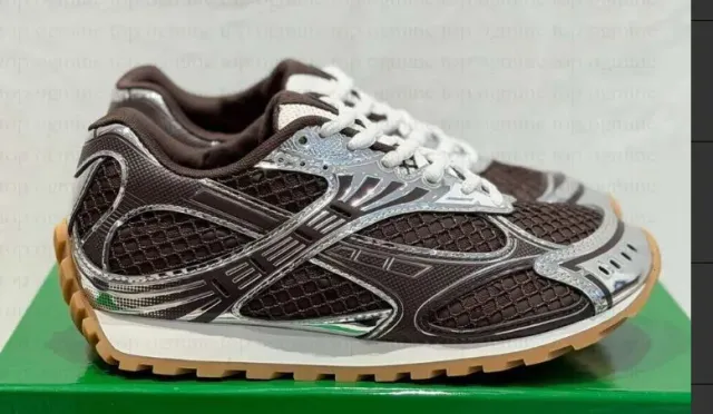 Bottega Veneta Air Max TN Metallic Silver Brown